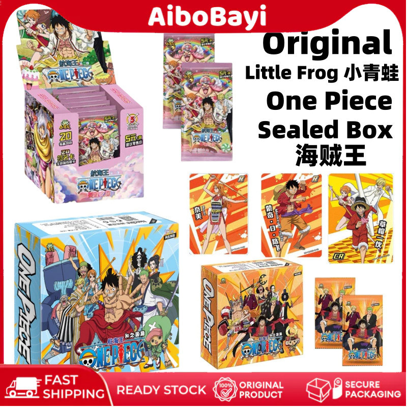 PROMO/ MAINAN KARTU/KARTU ANIME/ ⭐100%ORI/COD⭐150pcs Kartu Anime One Piece 1 Box Grosir Cards 36 Pac