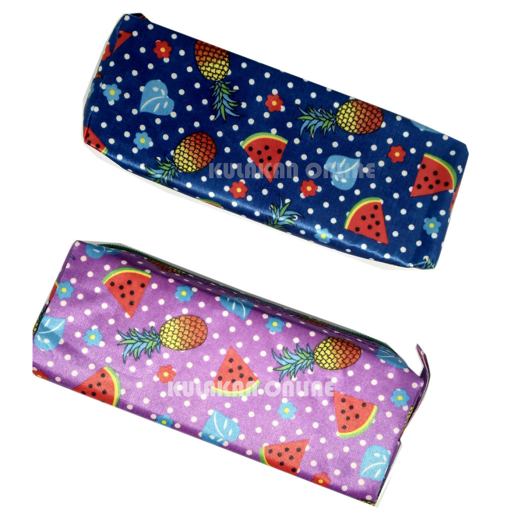 

Tempat Pensil Kain Resleting Fruit(6pcs)