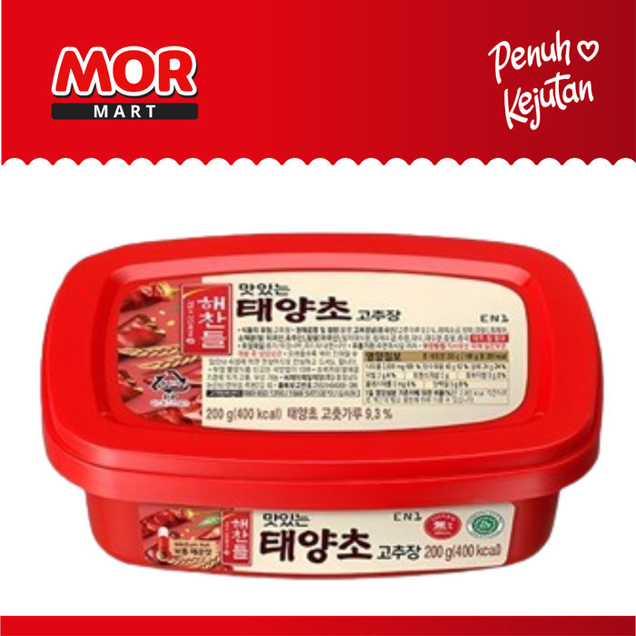

CJ Haechandle Gochujang Paste 200gr Pasta Gochujang Halal
