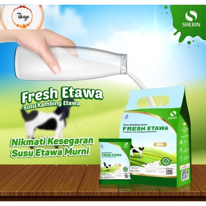 

Susu Kambing Etawa 20 gr isi 10 sachet - Mengatasi Alergi Susu Sapi