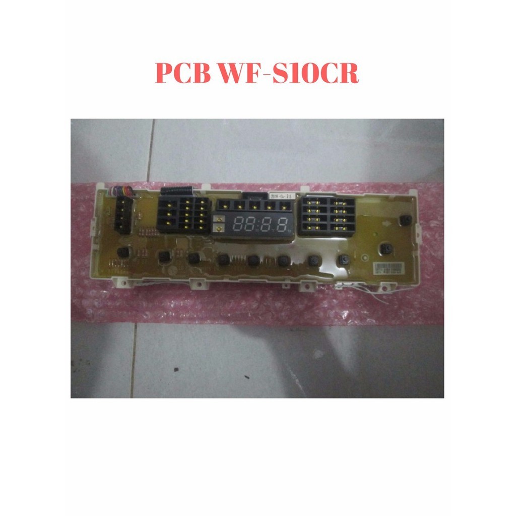 PCB MODUL MESIN CUCI 1 TABUNG LG 10 TOMBOL WF S10CR TS12CM EBR77104101 EBR77104104