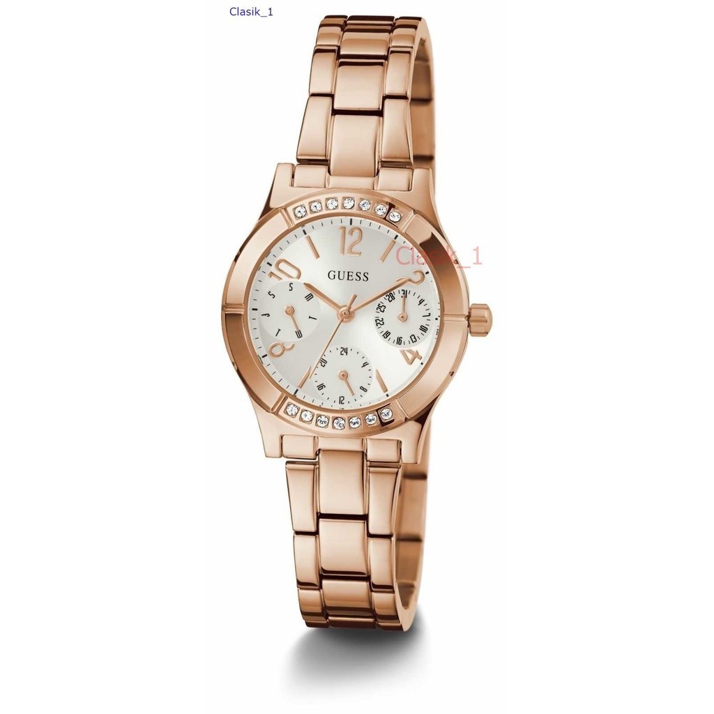 Original 100% GUESS GW0413L3  PIPER Jam Tangan Wanita  Rose Gold