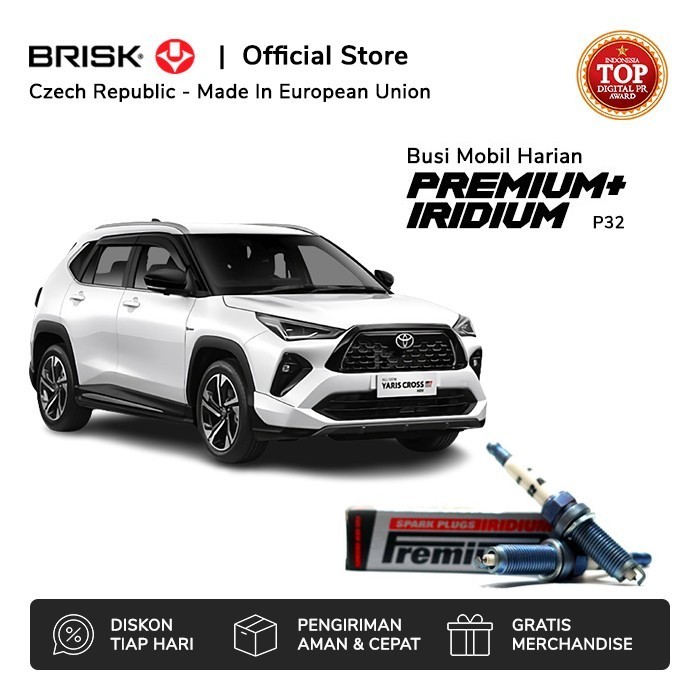 Busi Mobil Toyota Yaris Cross BRISK Premium Iridium P32