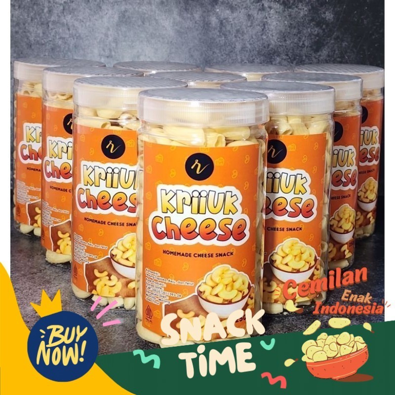 

PROMO SPESIAL Makaroni Keju / Kriuuk Cheese / Camilan Gluten Free dengan Keju Premium