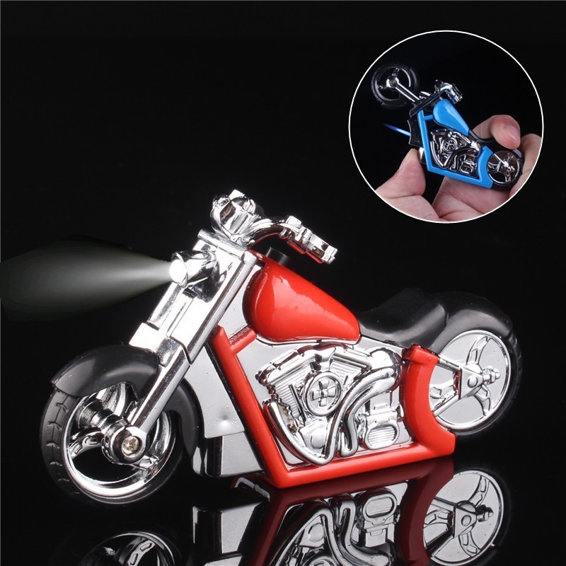 Korek plus Senter Model Harley Davidson Korek Api Las Gas