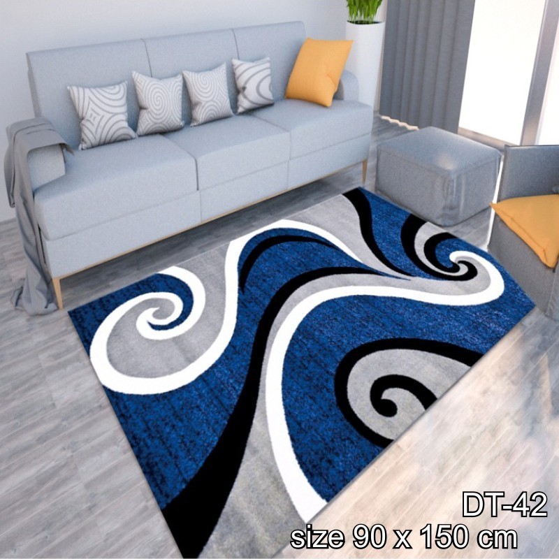 BEST SELLER!!! Karpet Kambal Tikar Permadani Carpet Ruang Tamu Keluarga Kamar Kantor Bulu Halus 90Cm