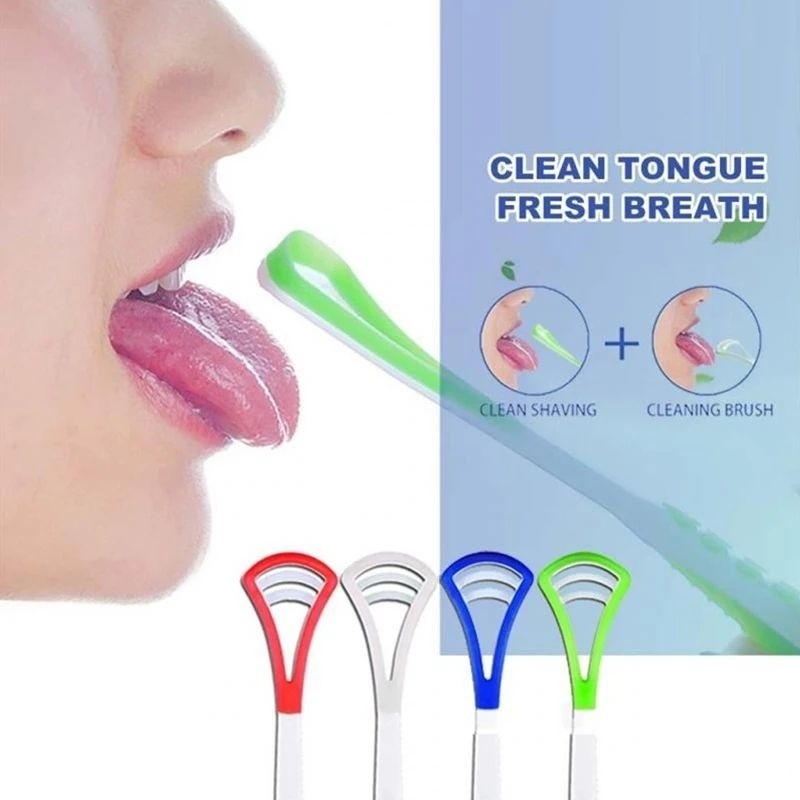 ALAT PEMBERSIH LUMUTAN LIDAH  ALAT SIKAT LIDAH SIKAT PEMBERSIH LIDAH SIKAT LIDAH DEWASA TONGUE