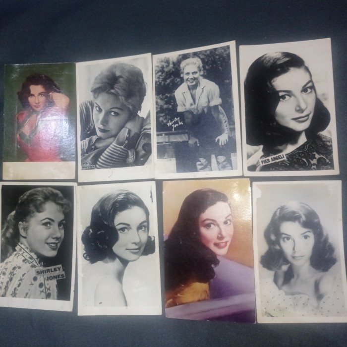 

8 pcs Postcard/Kartu Pos Artis Luar Negeri