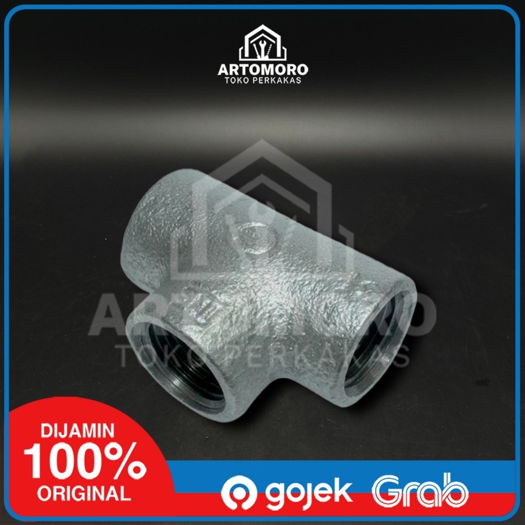 Tee Galvanis 2inch