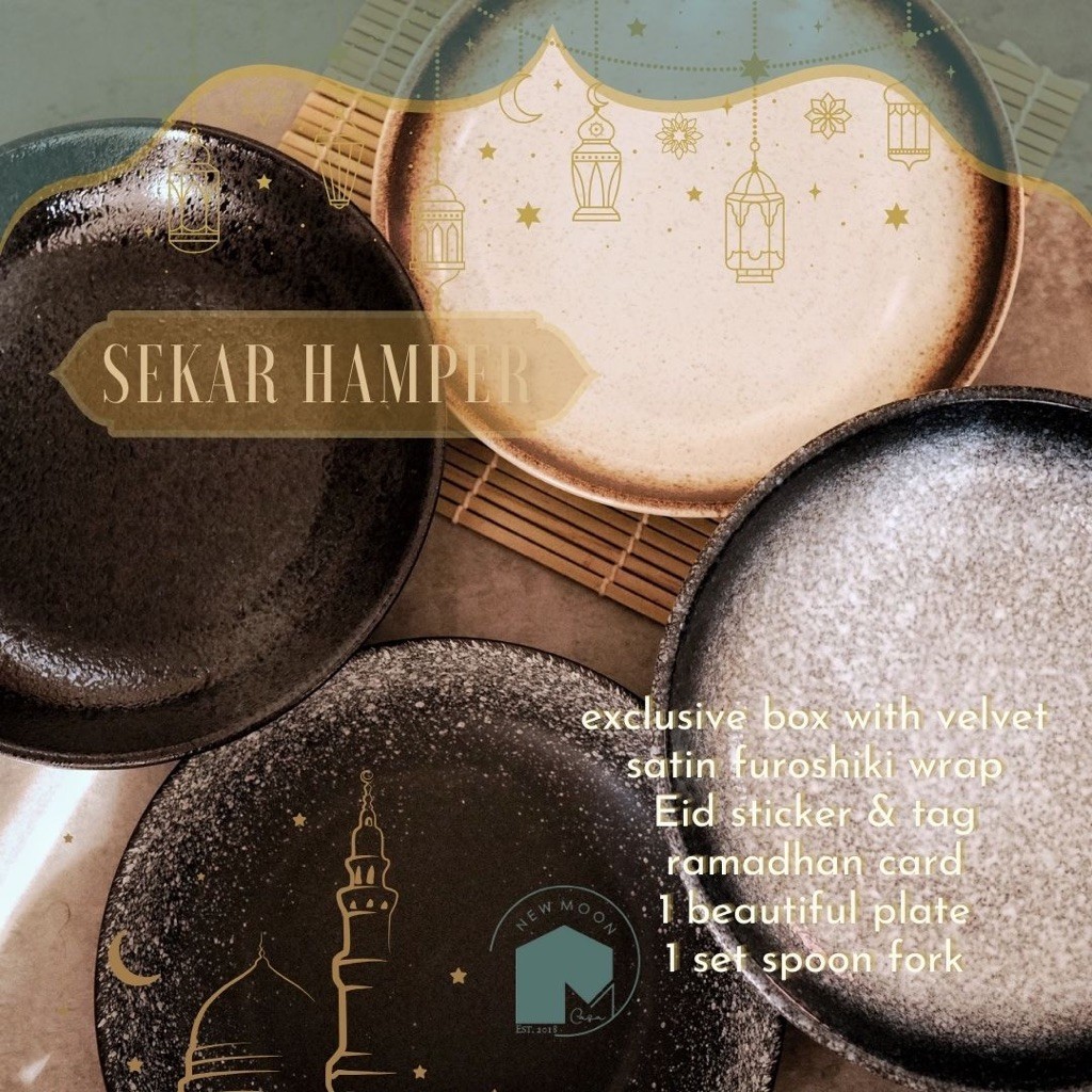 

Hampers idul fitri hamper lebaran SEKAR parcel ramdhan paket ramadan parsel bingkisan set kado piring tableware hadiah gift