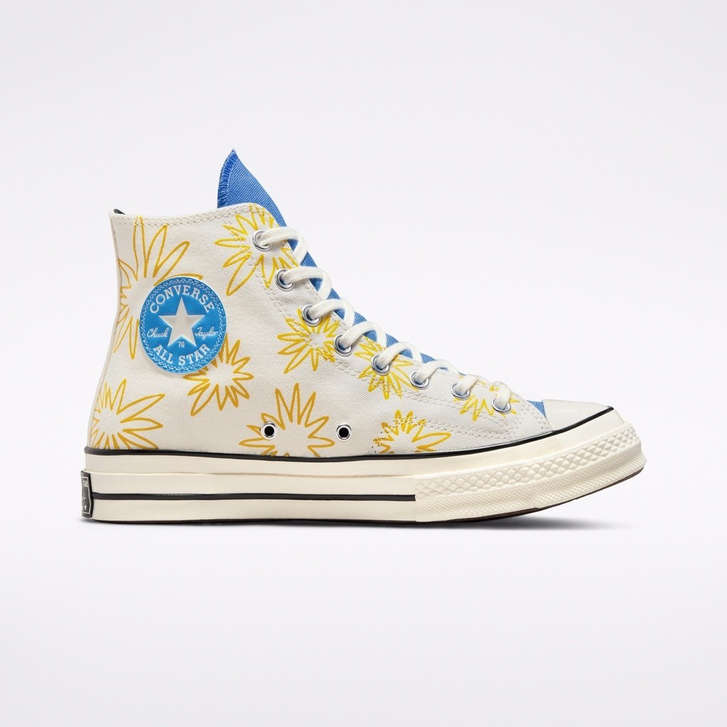 Converse Chuck 70s Be Nice Floral Univercity Blue High