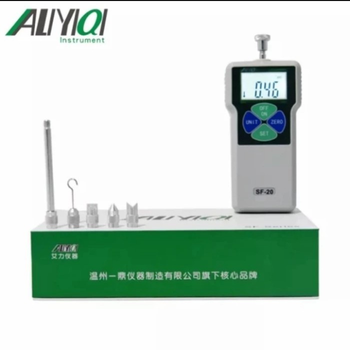 Aliyiqi SF-100 Digital force gauge 10 kg 100N ukur kuat tarik tekan