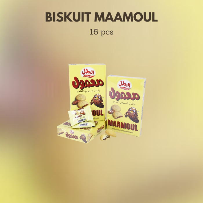 

Biskuit Maamoul 16 Pcs