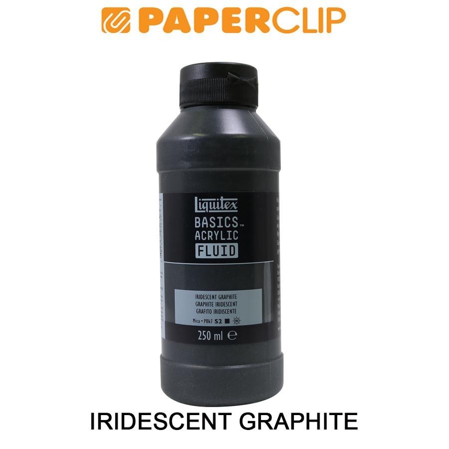

CAT AKRILIK / ACRYLIC FLUID LIQUITEX BASIC 118ML S2 8870439LQ IRIDESCENT GRAPHITE