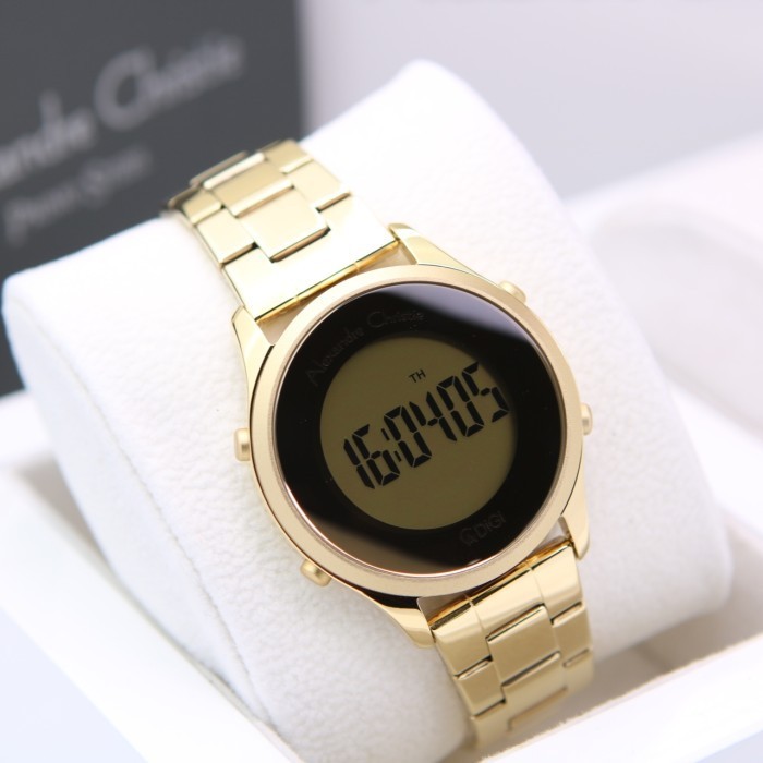 ALEXANDRE CHRISTIE AC9363 / AC 9363 GOLD DIGITAL WANITA ORIGINAL