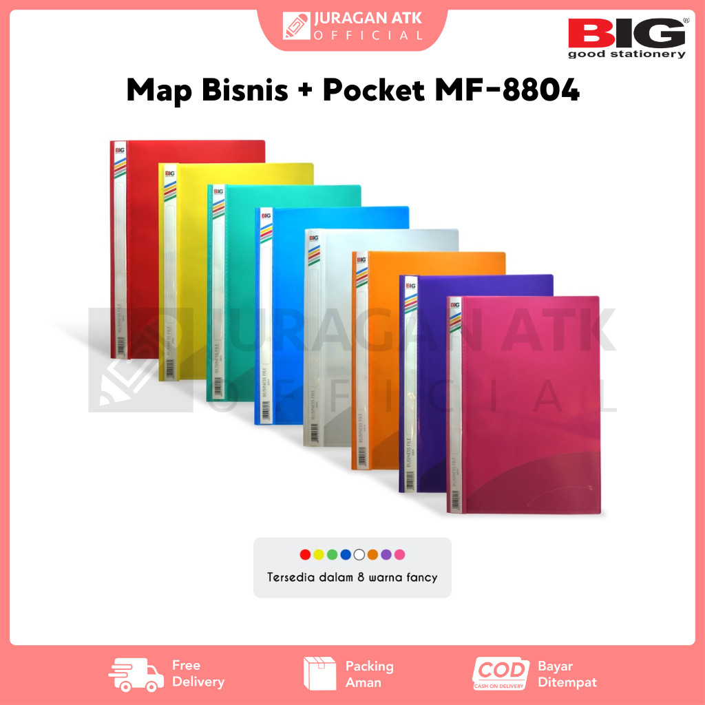 

Map Bisnis File F4 Folio + Pocket BIG MF-8804
