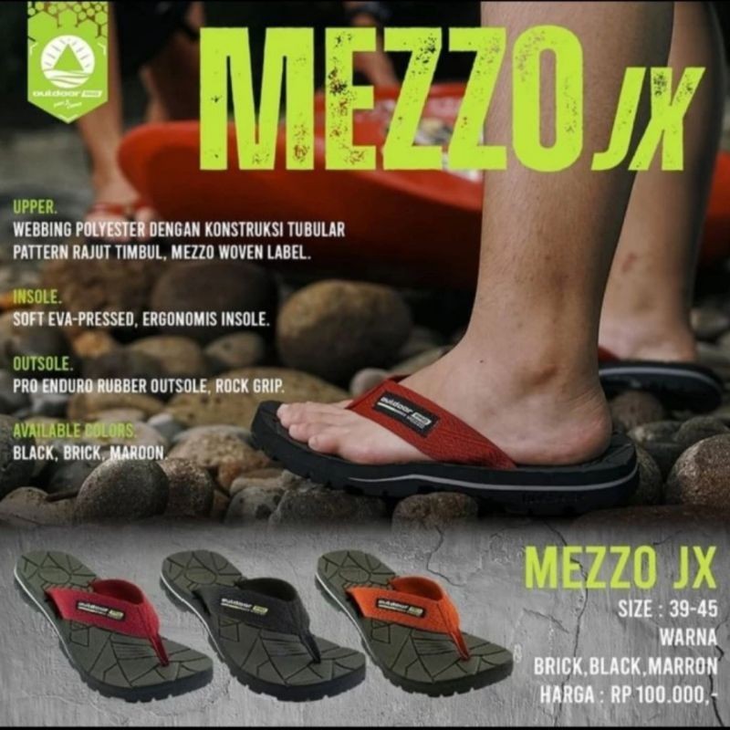 Sandal Outdoor Pro MEZZO Original Sandal Gunung Trekking Pro Outdoor Mezzo