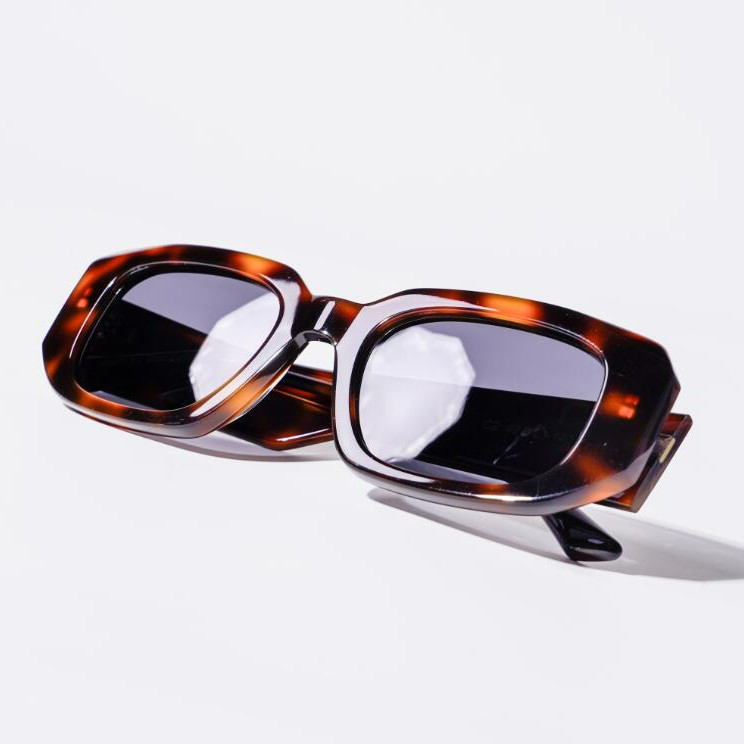 Kacamata Hitam Mewah Mazzucchelli Cangkang Kura-kura Asetat Bingkai Kacamata Hitam Tortoisehell Beve