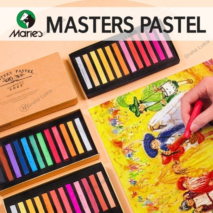 

Maries Masters Soft Pastel 24 warna