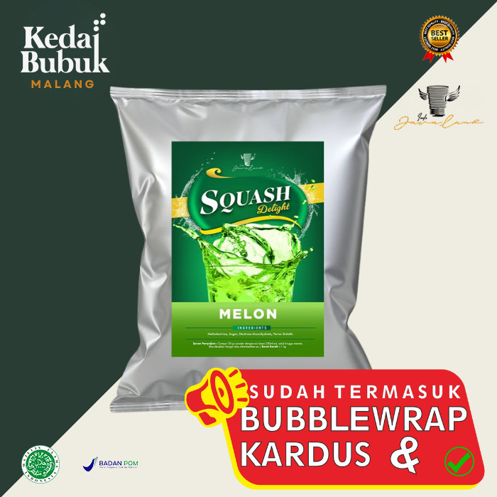 

(Squash) Bubuk Minuman Melon 1 Kg Javaland