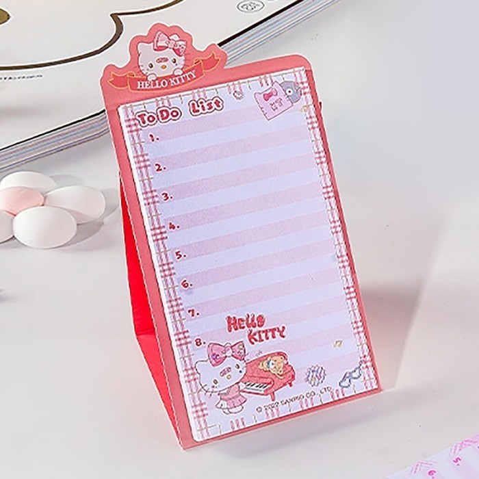

TOKKADO Sanrio To Do List Memo Buku Catatan Daily Planner Jadwal Lucu - My Melody