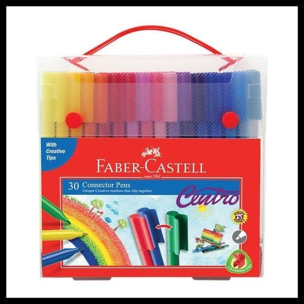 

Faber Castell Connector Pen 30 Warna Gift Set Spidol Colouring Pen