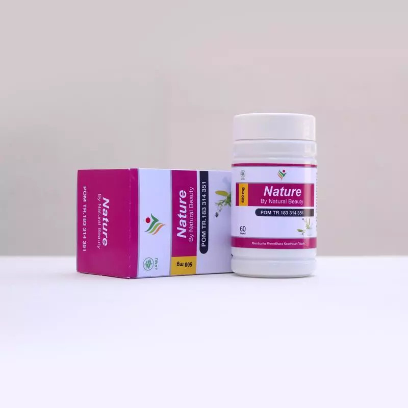 Nature Gemuk Badan Isi 60 Kapsul Solusi Obat Penggemuk Badan Permanen Halal dan BPOM AMAN