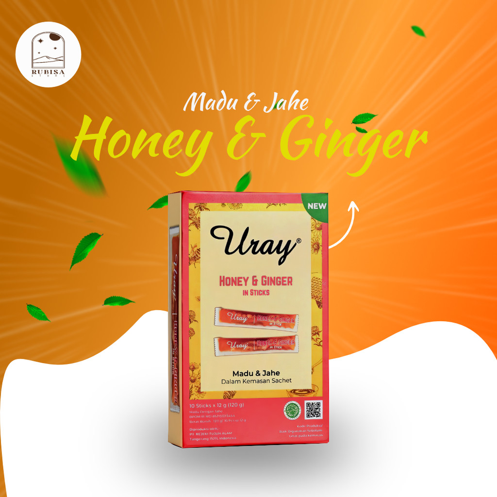 

MADU URAY Ginger STICKS – Uray Sticks Sachet – Uray Ginger 120g