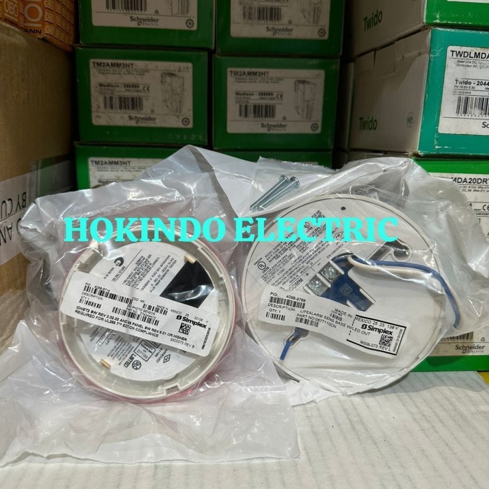 SMOKE DETECTOR SIMPLEX 4098-9714 + BASE 4098-9789 SIMPLEX ADDRESSABLE