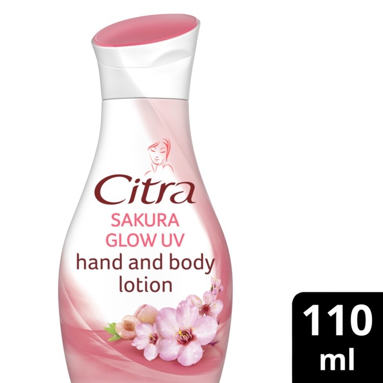 Citra Sakura Glow UV Hand & Body Lotion 110ml