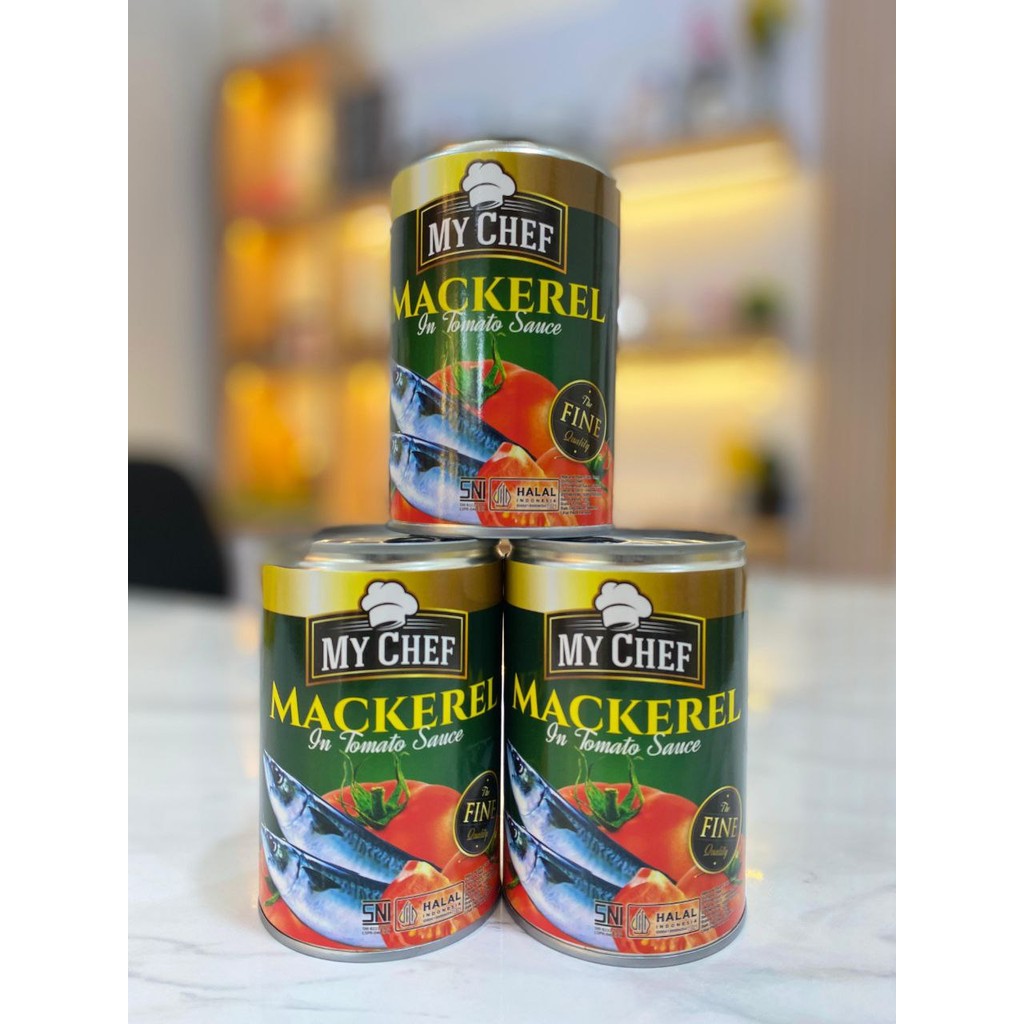 

MACKEREL IN TOMATO SAUCE MY CHEF / SARDEN MACKEREL