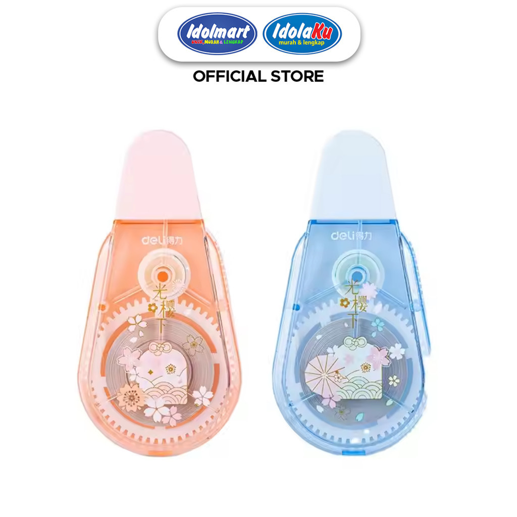 

DELI 71547 Correction Tape Penghapus & Tipe X Original - Alat Tulis Praktis