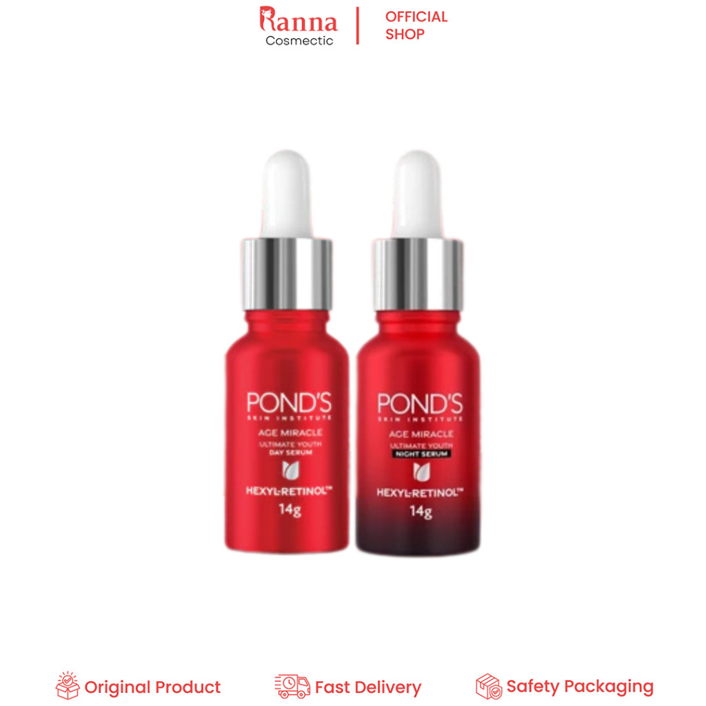 PONDS AGE MIRACLE HEXYL RETINOL SERUM 14ML | PONDS SERUM TANDA PENUAAN | PONDS SERUM WAJAH