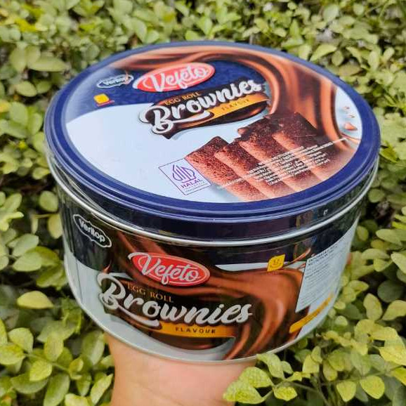 

BROWNIES VEFETO KALENG MINI ISI 230GRAM