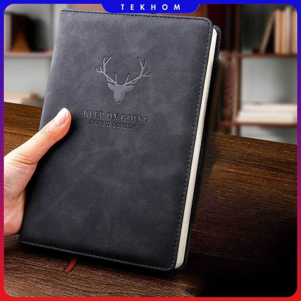 

Toddi Buku Jurnal Leather Notebook Diary 68GSM 200 Halaman Grid - CW-5026