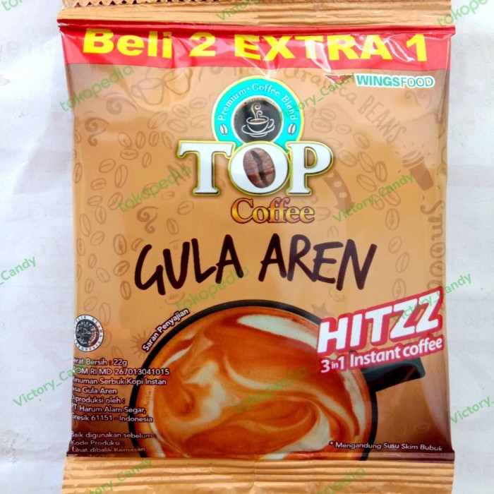 

TOP Coffee Gula Aren 15X22gr - Naura Sukses Mart