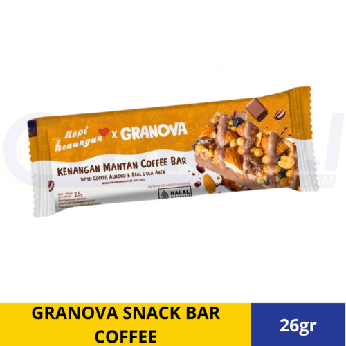 

GRANOVA SNACK BAR COFFEE 26gr