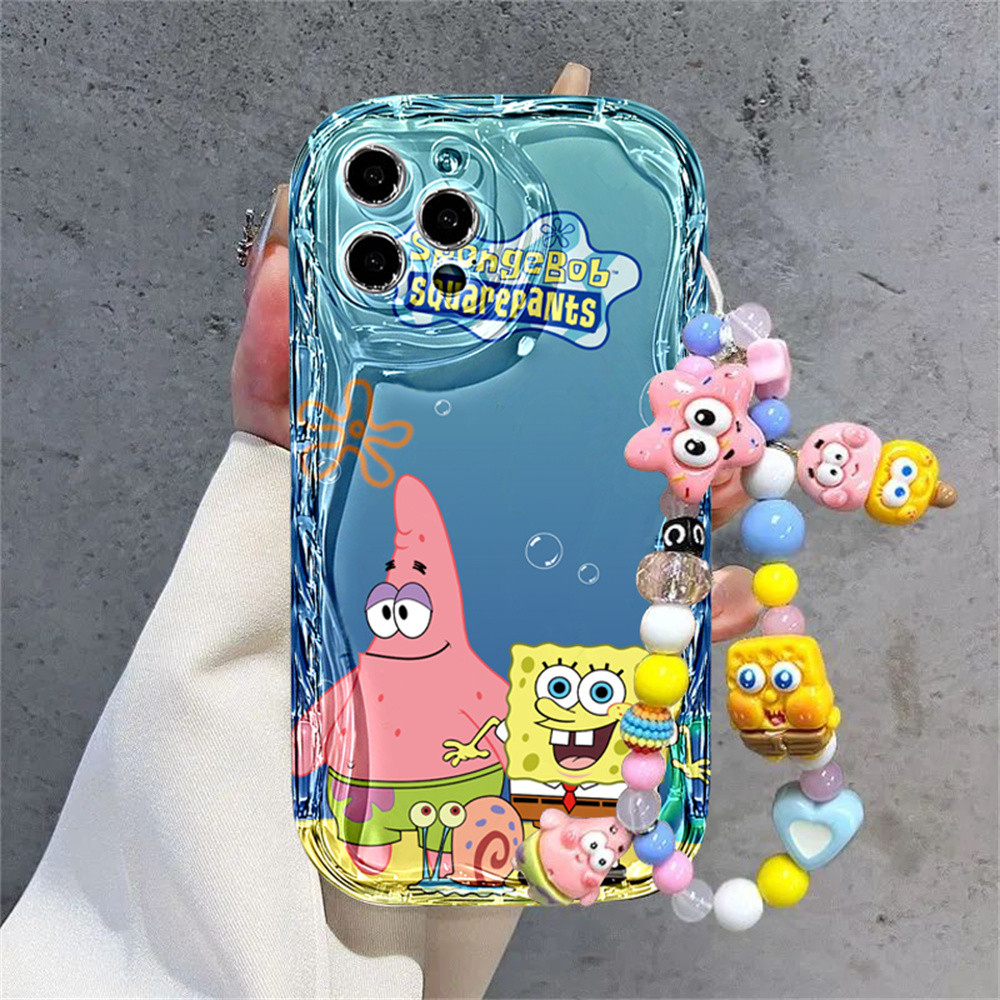 Case For Xiaomi Poco X6 5G X5 POCO M6 PRO C65 C55 C40 M3 Pro X3 GT X3 NFC M3 Lany Patrick and Sponge