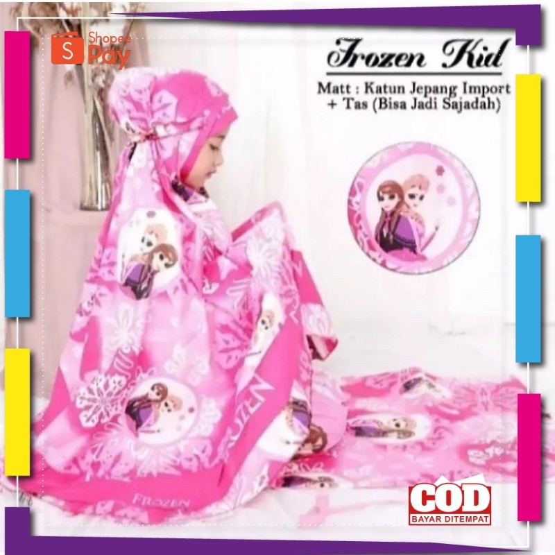 RAMADHAN SALE // MUKENA ANAK KARAKTER LUCU // MUKENA ANAK KARAKTER UNICORN // MUKENA MURAH USIA 3-10