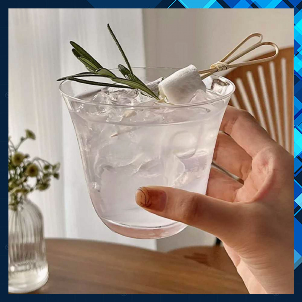 Gelas Whisky Wide Mouth Japanese Thin Rock Glass 250ml -GL530