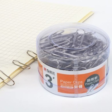 

M&G Silver Paper clips No 3 / M&G Paper Clip No 3 ABS91697 Berkualitas