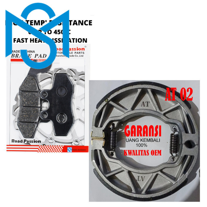 Kampas tromol dan Kampas rem depan Untuk Vespa Liberty 100 dan 150