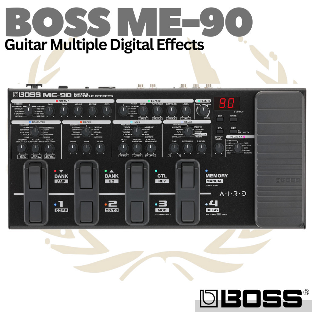 promo diskon 70% BOSS ME-90 Guitar Multiple Digital Effects | Efek Gitar Pedal ME90