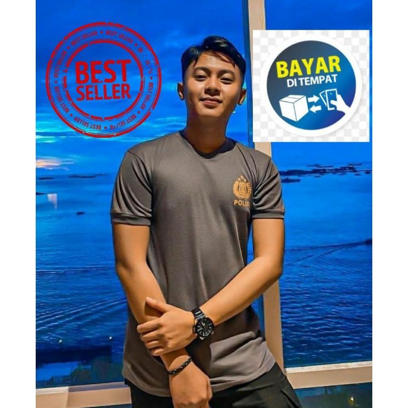 KAOS POLISI POLOS - KAOS OBLONG POLISI - KAOS POLISI MURAH