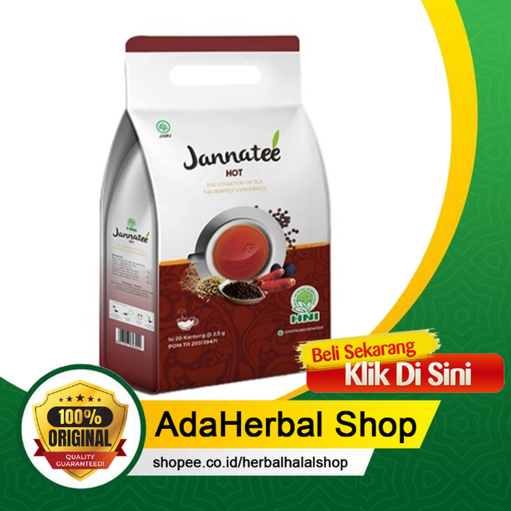 

JANNATEA HOT HNI HPAI | JANNA TEA - Teh Herbal Sehat HNhh0