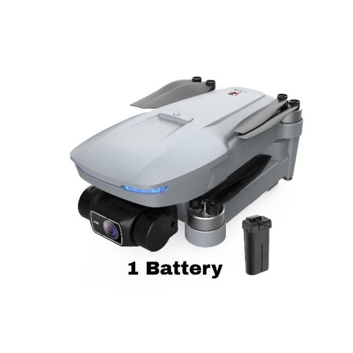 promo diskon 70% POLLTAR JT-1 PRO Drone GPS 2-Axis Gimbal 4K Camera - 1 battery