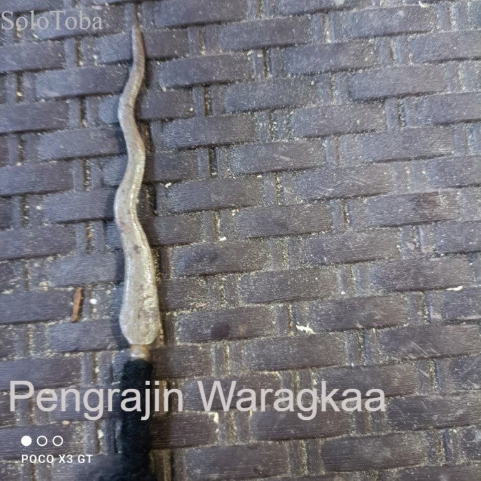 

tombak pleret sepuh luk 5 pamor pancuran mas Paling Lengkap PW7655 murah