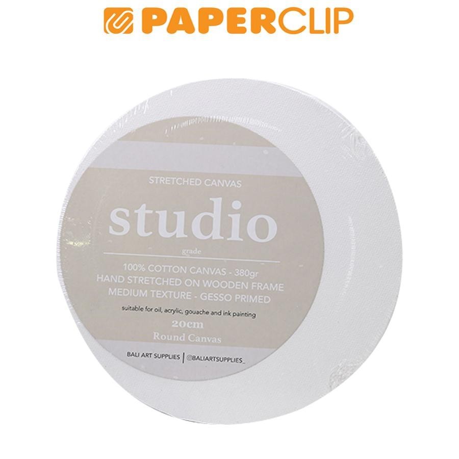 

CANVAS ROUND BALI ART SUPPLIES STUDIO GRADE 20CM BV20