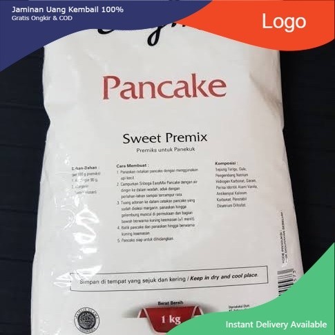 

Pancake Easy Mix Premix / Premiks Pancake Easy Mix Sriboga - 1 Kg