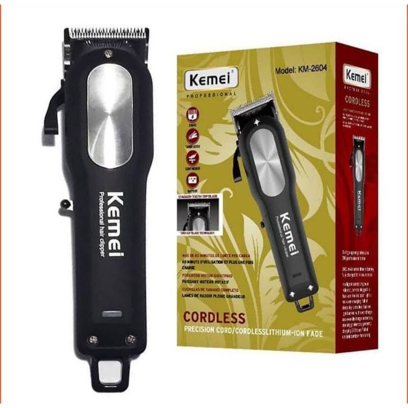 Kemei 2604 Mesin Alat Cukur Rambut Mesin Kemei 2604 Hair Clipper Elektrik